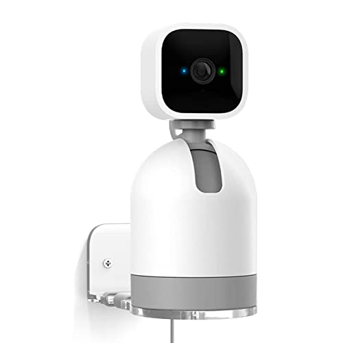 Wandhalterung Kompatibel mit Blink Mini Pan-Tilt/eufy Security Indoor Cam E220, ASOFTY Acryl Halterung Ständer mit Kabelmanagement, Winkel Einstellbar, für Innen, Wohnzimmer, Küche, Schlafzimmer von ASOFTY