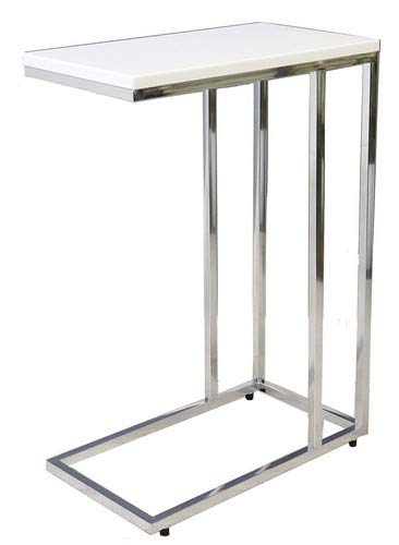 ASPECT Tisch, Holz, weiß, 46 x 25.5 x 63.5 cm von ASPECT