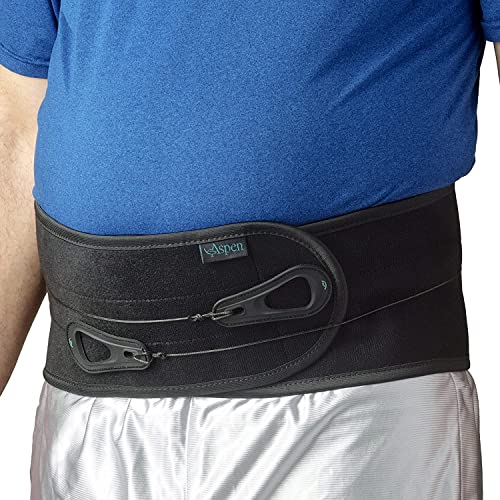 Gorilla Sports® Orthese Aspen Basic Rückenstütze M - Rückenbandage Fitness-Gurt verstellbar mit Ziehlaschen von ASPEN