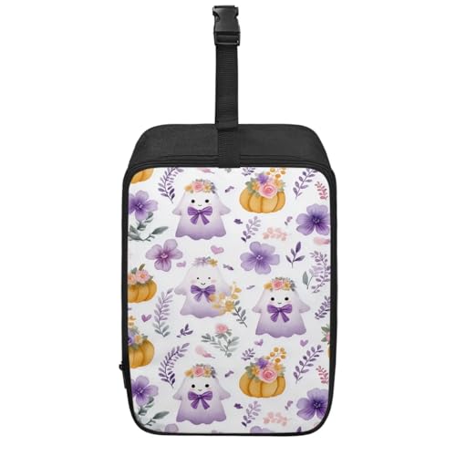 ASQVTIFE Pumpkin Steamer Storage Bag Halloween Decorations Storage Bag for Travel Clothes Steamer Dustproof Lightweight Travel Iron Organizer Case Handheld Garment Steam Foldable Iron Accessories von ASQVTIFE