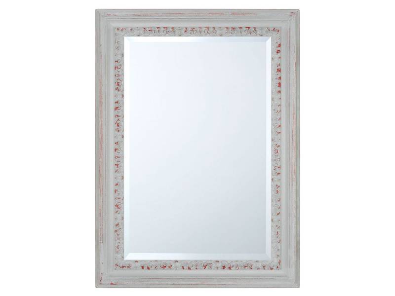 ASR Rahmendesign Wandspiegel Moira, 56x76 cm, Retro-Look mit Facettenschliff, Handgefertigter Retro-Holzrahmen mit Facettenschliff von ASR Rahmendesign