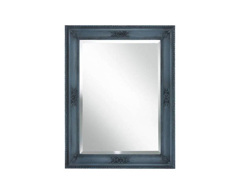 ASR Rahmendesign Dekospiegel Novell, 67x87 cm, Ocean Blue, mit Facettenschliff von ASR Rahmendesign