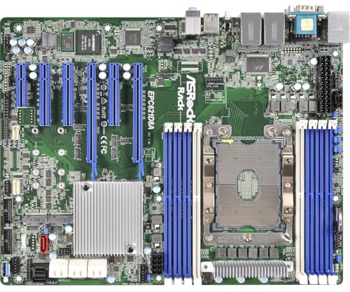 ASRock Rack EPC621D8A Motherboard P LGA 3647 DDR4 SATA3 USB 3.1 M.2 V A 4 GbE ATX Server von ASRock Rack