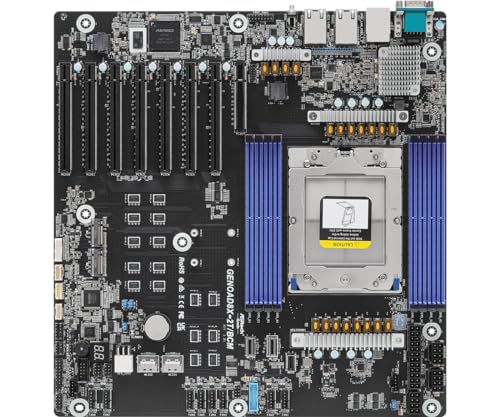 ASRock Rack GENOAD8X-2T/BCM EEB Server Motherboard Single Socket SP5 (LGA 6096) AMD EPYC™ 9004 Series Prozessoren 7 PCIe5.0x16 Dual 10G LAN von ASRock Rack