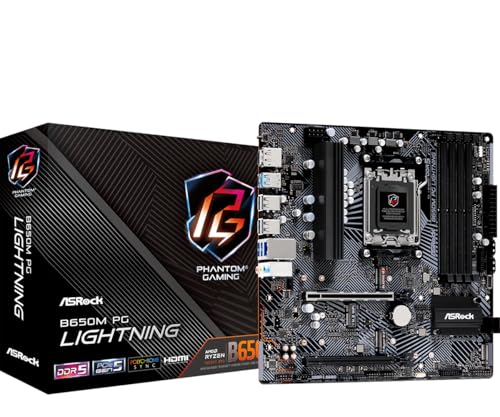 ASROCK B650M PG Lightning AM5 mATX DDR5 von ASRock