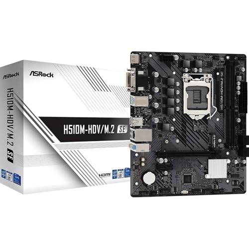 ASROCK H510M-HDV/M.2 SE mATX Intel H510 2DDR4 S1200 gen11 re ASROCK H510M-HDV/M.2 SE mATX Intel H510 2DDR4 S1200 gen11 re von ASRock