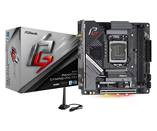 ASROCK Z490 Phantom Gaming-ITX/TB3 ITX Intel Z490 DDR4 S1200 ASROCK Z490 Phantom Gaming-ITX/TB3 ITX Intel Z490 DDR4 S1200 von ASRock