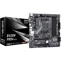 ASRock B450M Pro4 R2.0 Mainboard Sockel (PC) AMD AM4 Formfaktor (Details) Micro-ATX Mainboard-Chipsa von ASRock