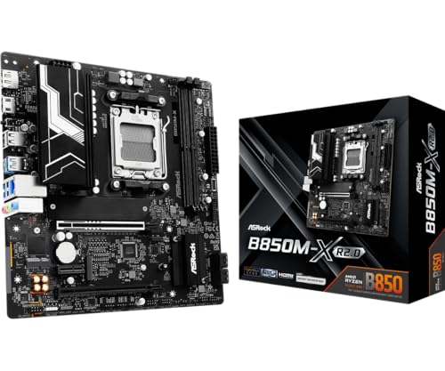 ASRock B850M-X R2.0 AM5 mATX HDMI/DP DDR5 (90-MXBSG0-A0UAYZ) von ASRock