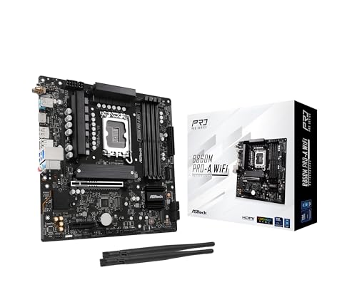 ASRock B860M Pro-A WiFi 1851 mATX HDMI/DP DDR5 von ASRock