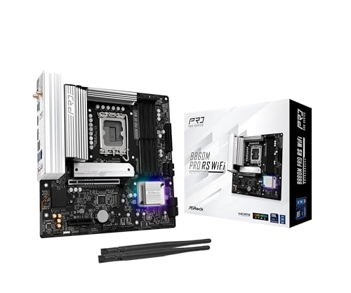 ASRock B860M Pro RS WiFi 1851 mATX HDMI/DP DDR5 ASRock B860M Pro RS WiFi 1851 mATX HDMI/DP DDR5 von ASRock