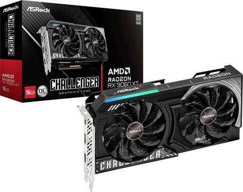 ASRock Grafikkarte RX 9060 Radeon RX 9060 XT 16GB von ASRock