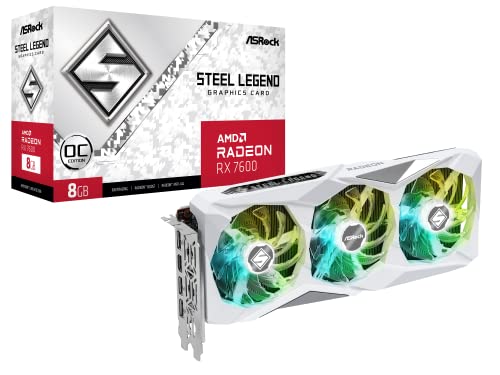 Asrock Radeon RX 7600 Steel Legend 8 GB, 8192 MB GDDR6 von ASRock