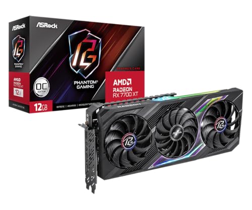 ASRock Radeon RX 7700 XT Phantom Gaming 12GO, 12288 MB GDDR6 von ASRock