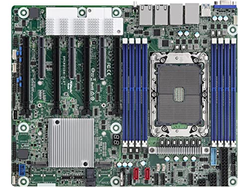 AsRock Rack SPC621D8-2L2T ATX Server Motherboard, Single Socket P+ (LGA 4189), Intel® Xeon® skalierbare Prozessoren, C621A, Dual 1GbE+10GbE von ASRock