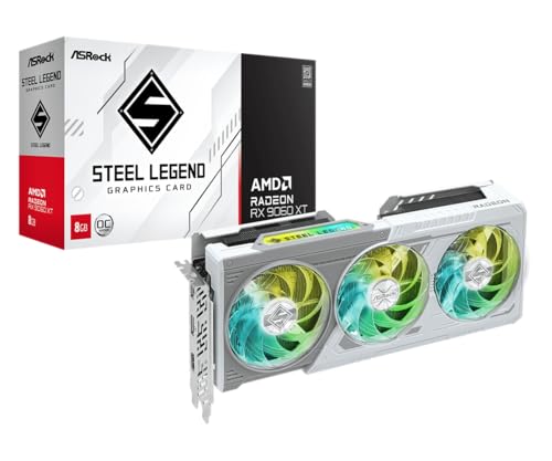 VGA ASRock Radeon RX 9060 XT 8GB Steel Legend OC von ASRock