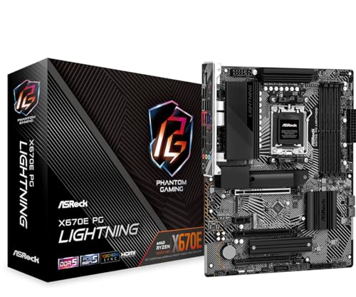 Asrock X670E PG Lightning AMD X670 Socket AM5 ATX von ASRock