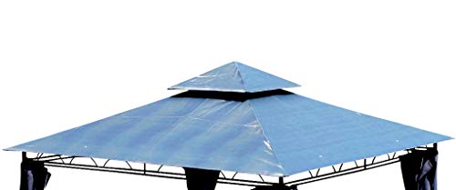 Dachplane für Gartenpavillon 3x3m wasserdicht für Modell: 7075 anthrazit - kein Umtausch oder Rückgaberecht von AS-S von ALEOS.