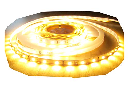 SET 2560 Lumen 10m Led Streifen 600 LED warmweiß warm weiß inkl. Netzteil 24V Pro-Serie TÜV/GS geprüft von AS-S von ALEOS.