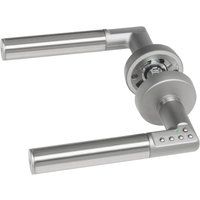Assa Abloy - Sicherheitsdrückergarnitur code handle 'a', ts 35 - 80, links, verchromt matt von ASSA ABLOY