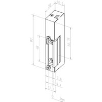 Assa Abloy effeff Elektro-Türöffner ohne Schließblech 19----------D11 von ASSA ABLOY