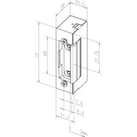 Assa Abloy effeff Elektro-Türöffner ohne Stulp. 12V 17----------E41 von ASSA ABLOY