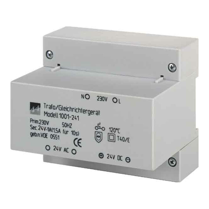B-Ware Assa Abloy Effeff Stromversorgung Trafo Gleichrichter 1001 12 12 V Din Schiene B-Ware Assa Abloy Effeff Stromversorgung Trafo Gleichrichter 1001 12 12 V Din Schiene von ASSA ABLOY