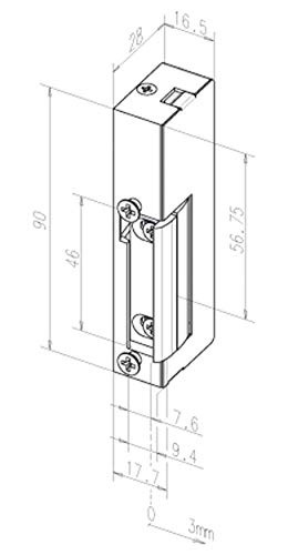 Effeff Elektro-Türöffner 29E von ASSA ABLOY