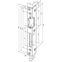 Sicherh.-Winkelschließbl.069 S.3mm STA dukatengold DIN L ASSA ABLOY von ASSA ABLOY