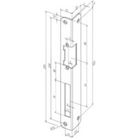 Winkelschließbl.IW 324 R-10 EST VA rd.DIN L ASSA ABLOY von ASSA ABLOY