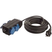 Verlängerungskabel mit 4-fach Verteilung 10m von as - Schwabe