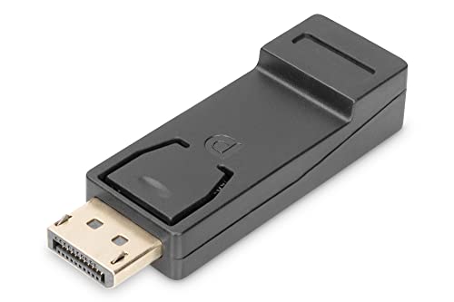 ASSMANN DisplayPort Grafik Adapter Stick, DP zu HDMI Typ A, Full HD 60Hz, 1920 x 1080 Pixel, Schwarz von DIGITUS