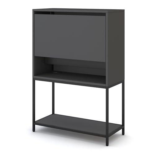 ASSMANN Sekretär Cubas Basic 60x50cm Anthrazit Schwarz Anthrazit, TÜV-Zertifiziert, einfache Montage für Homeoffice ASSMANN Sekretär Cubas Basic 60x50cm Anthrazit Schwarz Anthrazit, TÜV-Zertifiziert, einfache Montage für Homeoffice von ASSMANN