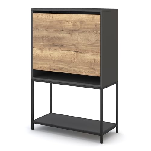 ASSMANN Sekretär Cubas Premium 60x50cm Anthrazit Schwarz Anthrazit, TÜV-Zertifiziert, einfache Montage für Homeoffice ASSMANN Sekretär Cubas Premium 60x50cm Anthrazit Schwarz Anthrazit, TÜV-Zertifiziert, einfache Montage für Homeoffice von ASSMANN