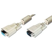 Assmann - Electronic vga 1.8m VGA-Kabel 1.8m vga (D-Sub) Beige - VGA-Kabel (1.8m, vga (D-Sub), vga (D-Sub), Beige, Nickel, 1 Stück) von ASSMANN