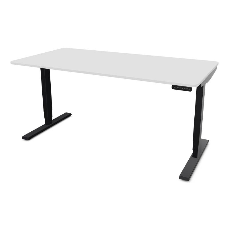 Elektrisch höhenverstellbarer Schreibtisch Y-Line Curved von ASSMANN
