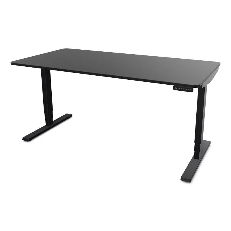 Elektrisch höhenverstellbarer Schreibtisch Y-Line Curved von ASSMANN