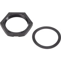Gegenmutter mit Dichtung für USB Steckverbinder IP67 Gegenmutter mit Dichtung für Einbaubuchse A-A von ASSMANN