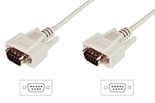 MHE EDV Verbindungskabel 1:1 Kabel seriell DB9 / Stecker - DB9 / Stecker 9A 3.0 m von ASSMANN