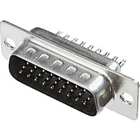 Wsw a-hds 26 ll/z d-sub Stiftleiste 180 ° Polzahl: 26 Lötkelch 1 St. - Assmann von ASSMANN
