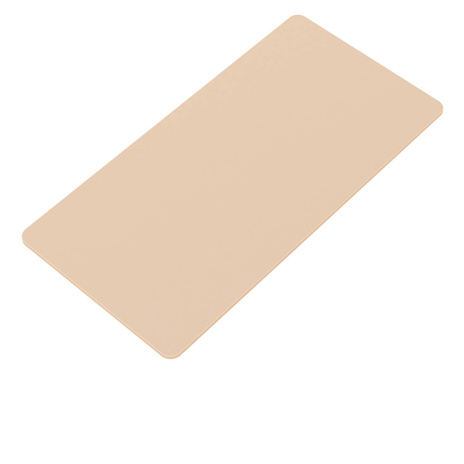 Y-Line Curved Platte 1400x800 abgerundet - Dekor Sand Y-Line Curved Platte 1400x800 abgerundet - Dekor Sand von ASSMANN