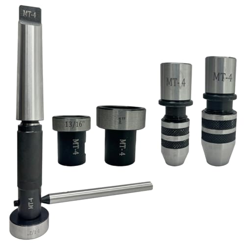 Gewindeschneideisenhalter-Set für Drehmaschine Reitstock (MT4) von ASSORTS