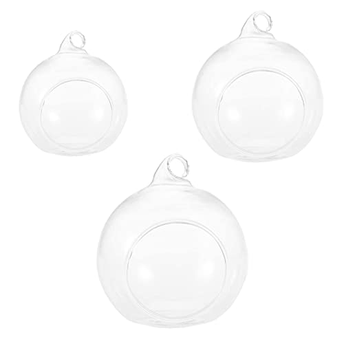 ASSR Teelichthalter aus Glas zum Aufhängen, mit flachem Boden, 3 Größen, rund, transparent, zum Aufhängen, für Teelichte, zum Selbermachen, 9 Stück ASSR Teelichthalter aus Glas zum Aufhängen, mit flachem Boden, 3 Größen, rund, transparent, zum Aufhängen, für Teelichte, zum Selbermachen, 9 Stück von ASSR