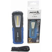 Wiederaufladbare LED COB Asta-Lampe, 240lm, ideal für professionelle Beleuchtung, kompaktes und tragbares Design, Magnetfuß, effizient, einfach touse von ASTA