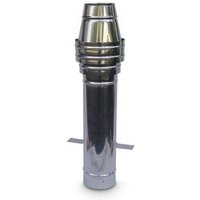 Astec - Edelstahl Schornsteinverlängerung sorex 14x25cm eckig Kamin Erhöhung Aufsatzhöhe 1,3 m Astec - Edelstahl Schornsteinverlängerung sorex 14x25cm eckig Kamin Erhöhung Aufsatzhöhe 1,3 m von ASTEC