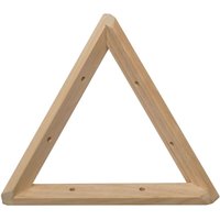 Dreieckiger Winkel aus Rohkiefernholz von ASTIGARRAGA