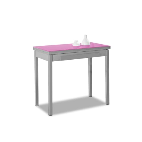 ASTIMESA Buchart: Küchentisch, Metall, Fuchsia, 90 x 50 cm von ASTIMESA