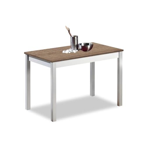 ASTIMESA Mesa fija Küchentisch, Metall Glas Holz, Eiche Tenesse, 90x50cm ASTIMESA Mesa fija Küchentisch, Metall Glas Holz, Eiche Tenesse, 90x50cm von ASTIMESA