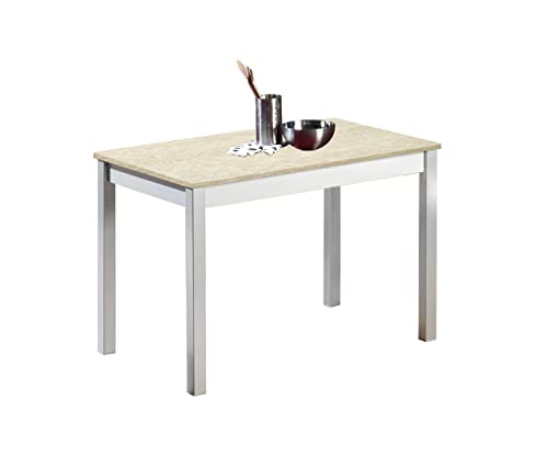 ASTIMESA Fester Küchentisch, Metall, Bier, 90 x 50 cm von ASTIMESA