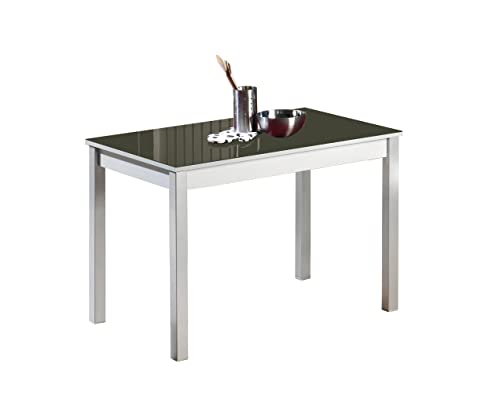 ASTIMESA Küchentisch, Metall, Graphit, 90 x 50 cm von ASTIMESA